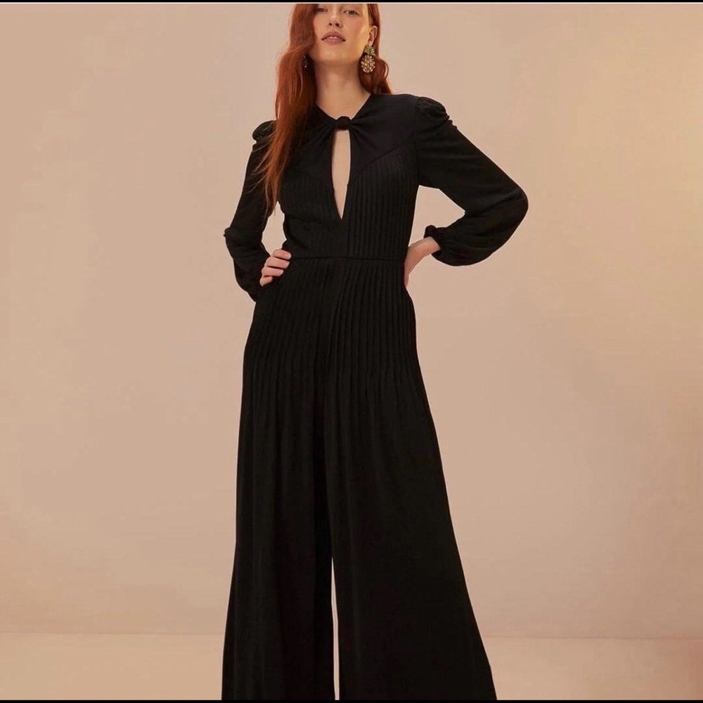Farm Rio Black Jumpsuit